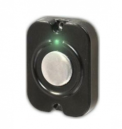 ОЛЕВС EXITKA (черная) Кнопка выхода, накладная, НО, 12В, 0.1А, подсветка