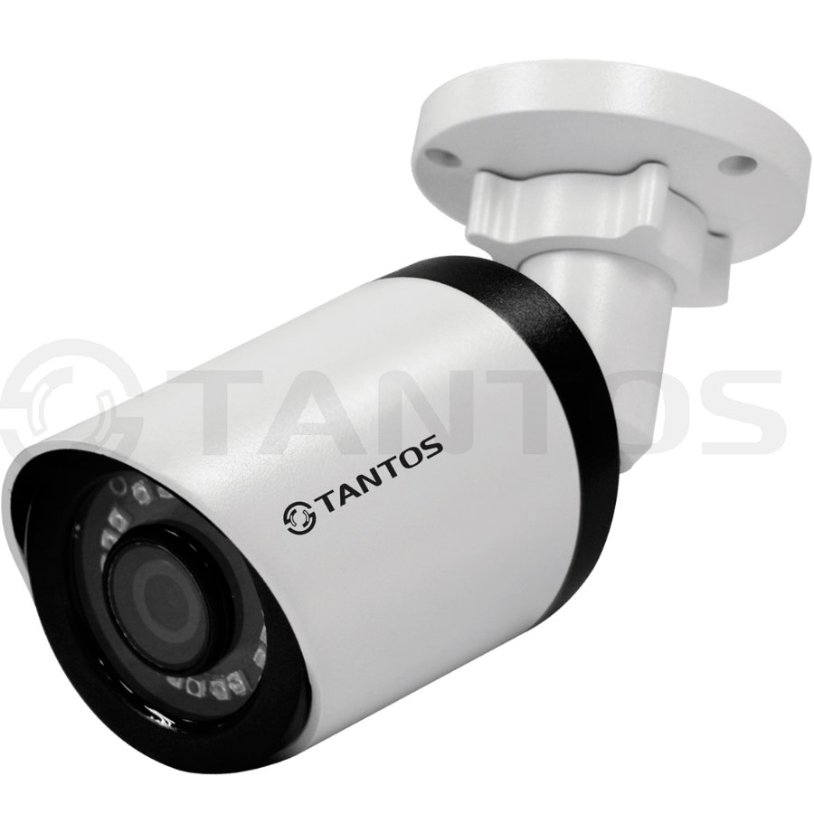 Tantos TSi - Pe20FP (3.6) 2Mp IP видеокамера уличная цилиндрическая с ИК подсветкой