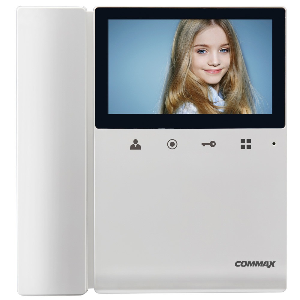COMMAX CDV - 43K2/VIZIT Монитор цветного видеодомофона (Белый)