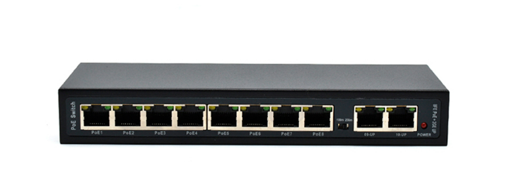 Optimus U1E-8F/2G_V.1 Неуправляемый PoE-коммутатор
