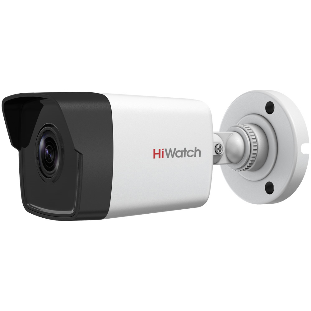 HiWatch DS-T500 (2.8) 5Mp Видеокамера HD-TVI, уличная цилиндрическая, ИК-подсветка до 20м, 1/3" CMOS матрица, 2592x1944@20к/с, 2560x1440@25к/с; механический ИК-фильтр; 0.01 Лк@F1.2; DNR; EXIR Smart ИК; OSD-меню; видеовыход: 1 х HD-TVI; IP67; -40°С до +60°