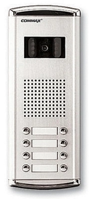 COMMAX DRC-4AС2 цветная, PAL или NTSC, на 4 абонента, подключение к мониторам серии CDV-..., 131х316х16 (48)мм