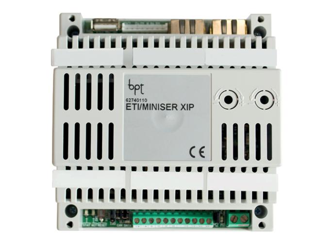 ETI/MINISER XIP Сервер системы XIP с двумя сетевыми интерфейсами