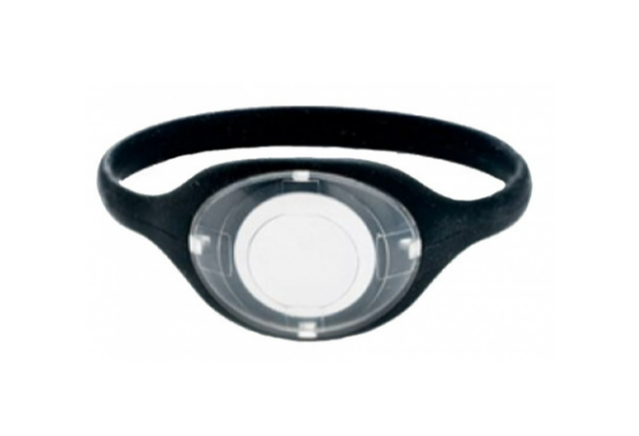 Браслет Temic IL-16TBlack, без застёжки, прозрачная крышка (чёрный)