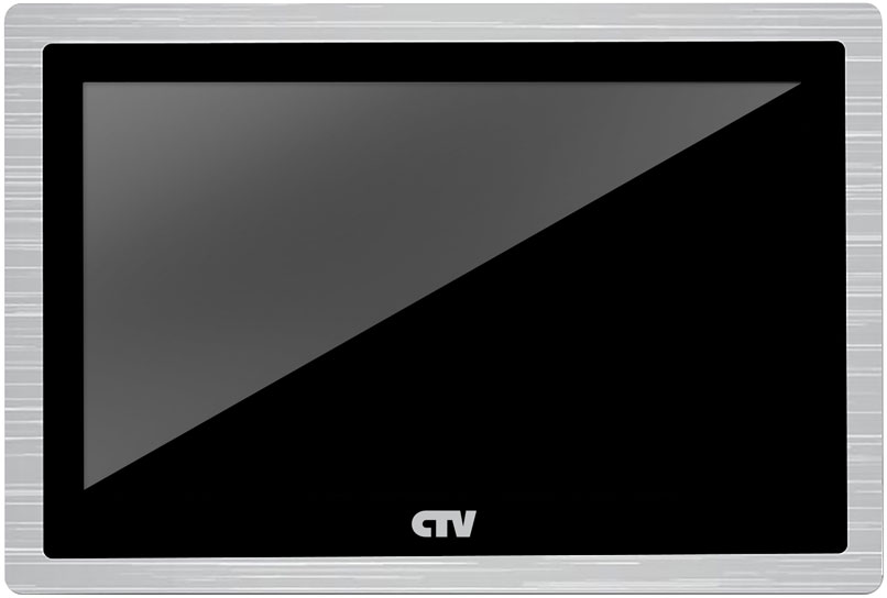 CTV-M4104AHD B (Black) Монитор цветного видеодомофона, 10", Hands free, microSD до 128ГБ