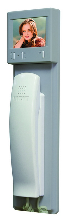VIZIT-M327C Монитор цветного видеодомофона, 2.7", для работы в составе многоабонентского видеодомофона VIZIT, пластина MP-327 в комплекте