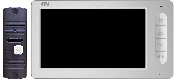 CTV - DP700 (White) Комплект цветного видеодомофона (CTV - D10NG + CTV - M700)