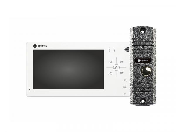 Optimus VM-7.0 (w)+ DS-700L (серебро) Комплект видеодомофона