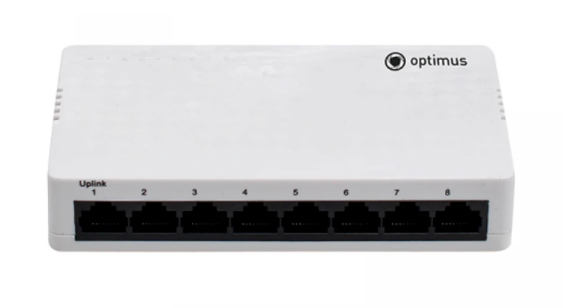 Optimus U1EN-7G/1G Неуправляемый коммутатор без функции питания PoE
