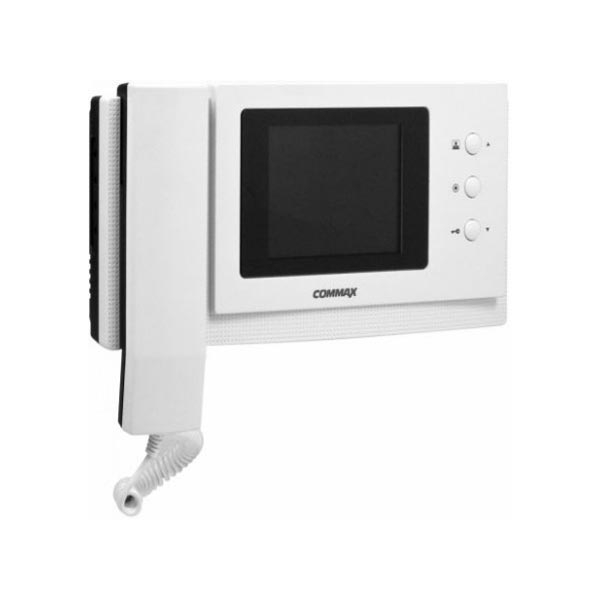 COMMAX CDV - 43N/XL (Белый) Монитор цветного видеодомофона, дополнительно вызов аудио/видео (при наличии камеры) от цифрового подъездного домофона + 3 - х вызывных блоков и 1 - й камера наблюдения, AC 110 - 240В