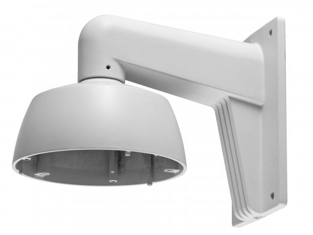 HikVision DS-1273ZJ-160 Кронштейн предназначен для крепления купольных камер на стену, белый, алюминий, 160×183.5×243мм