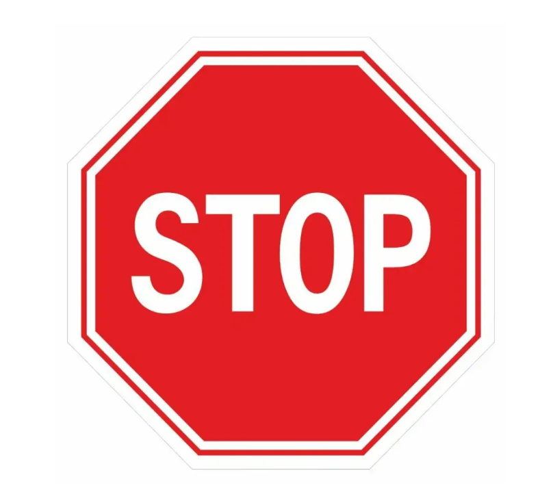 ЗИП OXGARD Наклейка СТОП 180х180мм 