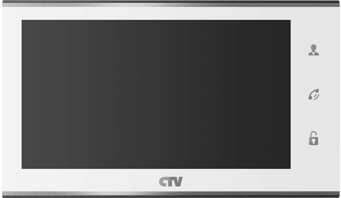 CTV M2701 W (White) Монитор цветного видеодомофона с экраном 7