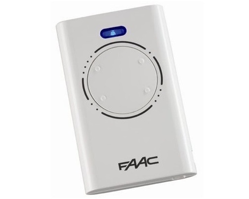 FAAC 787008 (XT4 433 SLH LR) Брелок-передатчик 433 МГц 4-канальный SLH код, функция MASTER-SLAVE, белый