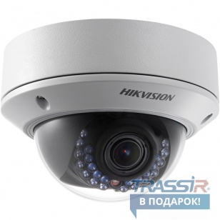 Hikvision DS - 2CD2732F - IS 3Мп Full HD 1080P, купольная вандалозащищенная IP - камера, уличная (от - 40 до +60), день/ночь