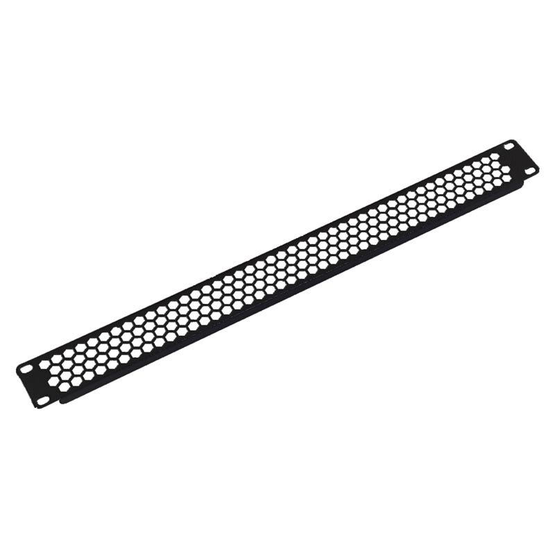 ЦМО ФП-1.4-9005 Фальшпанель в шкаф 19" 1U перфорированная, черный