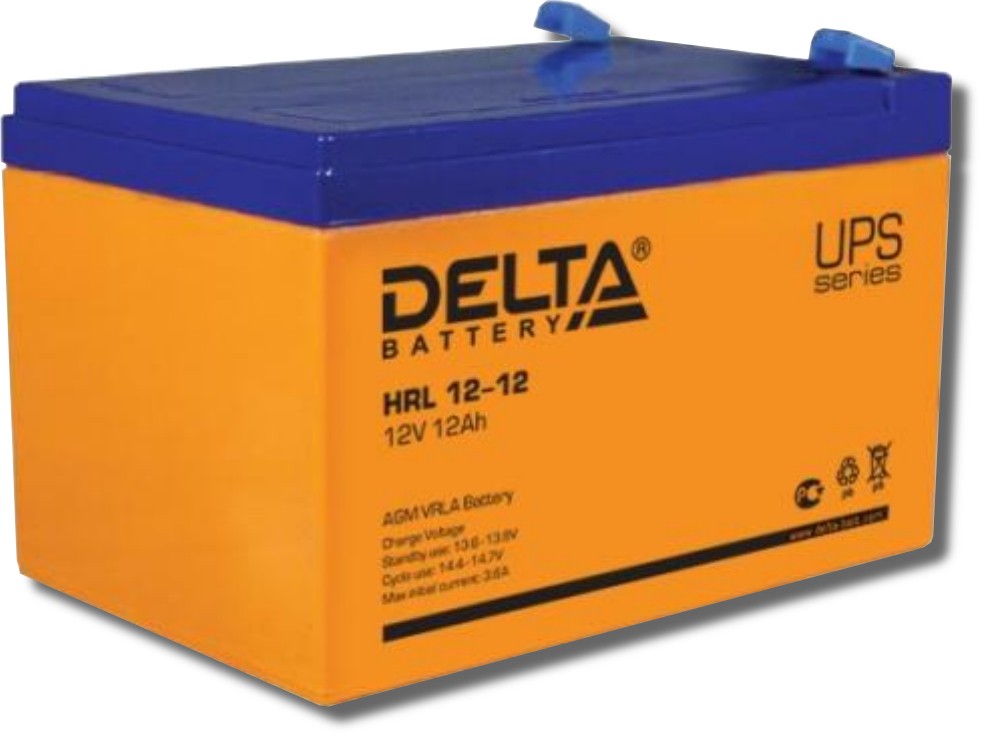Deltа HRL12 - 12 Аккумулятор герметичный свинцово - кислотный