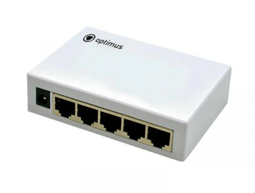 Optimus U1EN-5G Неуправляемый коммутатор без функции питания PoE