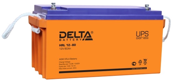 Deltа HRL12 - 80 Аккумулятор герметизированный cвинцово - кислотный
