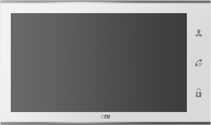 CTV-M4105AHD W (White) Монитор цветного видеодомофона, 10" (Full HD)