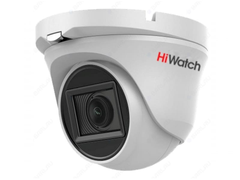 HiWatch DS-T503A (3.6) (уличная, HD-TVI, EXIR до 30м, микрофоном (AoC), IP66, 3,7Вт)