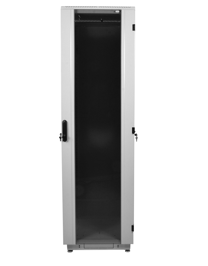 ЦМО ШТК-М-33.6.6-1ААА Шкаф телекоммуникационный напольный 33U (600х600) дверь стекло