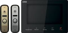 CTV - DP2700 DAX (Black/Silver) Комплект цветного видеодомофона (CTV - D1000HD + CTV - M2700TM + МСК)