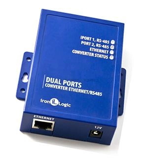 Z-397 (мод. WEB) Конвертер с гальванической развязкой, Ethernet/RS485 х2