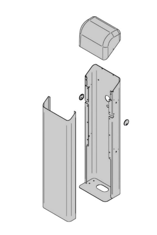 ЗИП NICE PRXB01 Корпус для шлагбаума