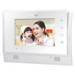 COMMAX CDV-70U (Белый) Монитор цветного видеодомофона, 7.0&quot;, TFT LCD, PAL/NTSC, без трубки (Hands Free), подключение 2х вызывных блоков и трубки DP-4VHP, вызов и связь &quot;трубка-монитор&quot;, накладное исполнение, AC 110-240В