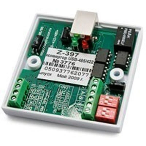 Z-397 (мод. USB 422/485) Конвертер с гальванической развязкой