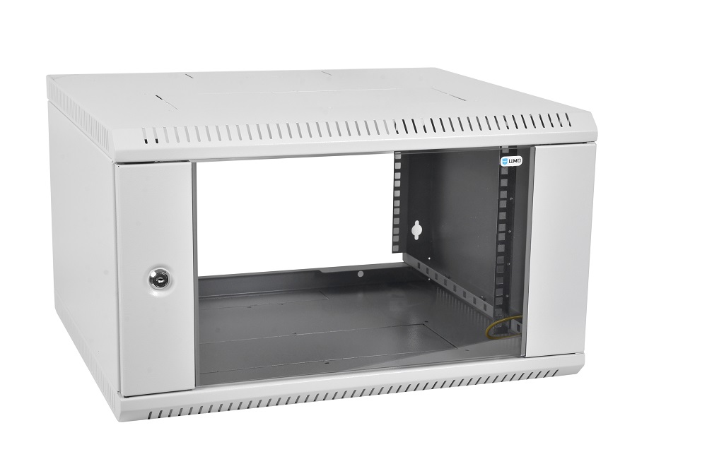 ЦМО ШРН-Э-6.500 Шкаф телекоммуникационный настенный разборный 6U (600х520) дверь стекло