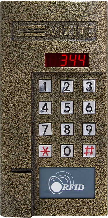 БВД - 344F Блок вызова аудиодомофона