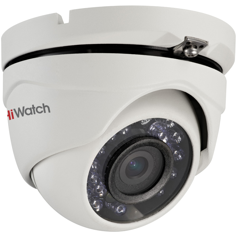 HiWatch DS-I103 (2.8) 1Mp уличная IP-видеокамера с EXIR-подсветкой до 30м 1/4'' Progressive Scan CMOS матрица; объектив 2.8мм; угол обзора 92°; механический ИК-фильтр; 0.01Лк@F1.2; DWDR; 3D DNR; BLC; EXIR Smart ИК; видеобитрейт 32кб/с -2Мб/с; IP67; -40°C