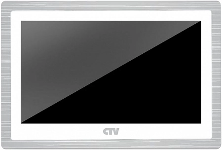 CTV-M4104AHD W (White) Монитор цветного AHD-видеодомофона, 10&quot;, Hands free, microSD до 128ГБ