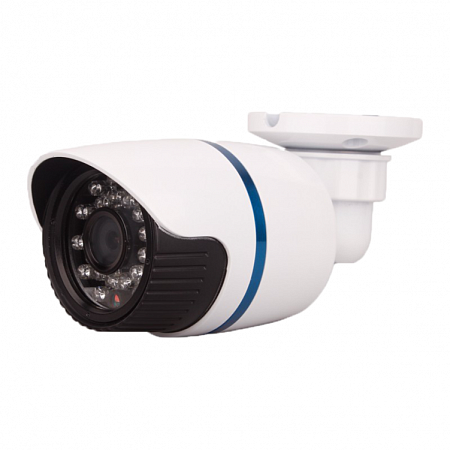 Tigris TGB-IPS01 (2.8) 1Mp IP-видеокамера, 1/4&quot; CMOS H42, 1280х720P (до 30к/с), 0.01лк/0лк с ИК, &quot;день/ночь&quot;, ONVIF 2.4, NETIP, ИК-подсветка до 20м, DC12V, 500мА, от -40 до +50°С, 170х63х60мм, ПО для 64 камер в комплекте