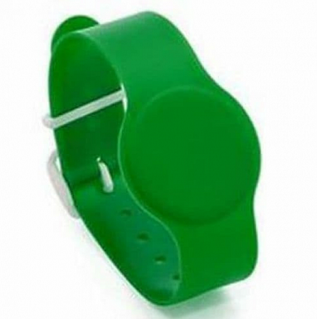 Iron Logic EM, IL-18EG Браслет силиконовый с застёжкой (зелёный)