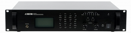 Roxton IP-A67120 IP-усилитель, 120 Вт, 1 микр.+ 1 лин. вход, запуск mp3-проигрывателя, 2U