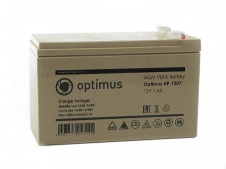 Optimus AP-1207 Аккумулятор