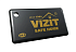 VIZIT-RF7.3C1 Ключ RF (RFID-13.56 МГц) с индивидуальным дизайном на одной стороне.