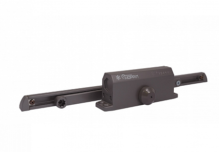 НОРА-М (NORA-M) Доводчик №3S Slider (графит) (от 40 до 70 кг/1400мм) Доводчик (от 40 до 70 кг/1400мм), (графит) морозостойкий, от -45 °С до +60 °С, со скользящей тягой.