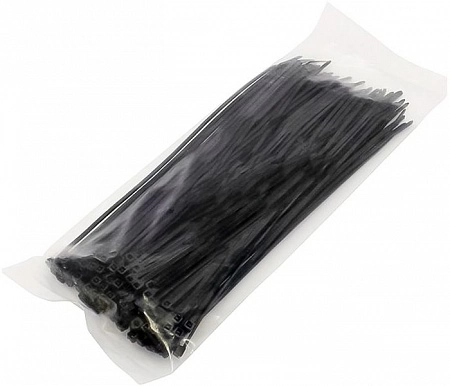 Cieffeplast Хомут - стяжка nylon 100х2.5мм, черный, в упак. 100шт