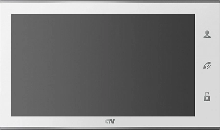 CTV-M4105AHD W (White) Монитор цветного видеодомофона, 10&quot; (Full HD)
