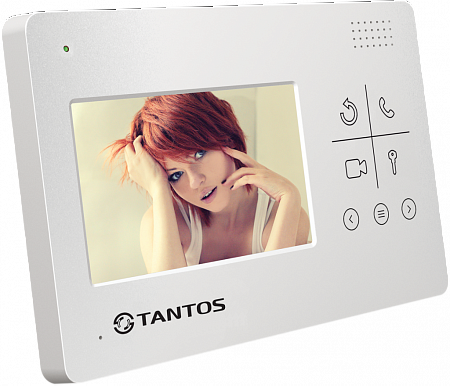 Tantos LILU lux VIZIT (White) (4.3&quot;, hands-free)