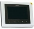COMMAX CMV-70S (White) Монитор цветного видеодомофона, 7.0", TFT LCD, PAL/NTSC, без трубки (Hands Free), накладное крепление, подключение 2-х вызывных блоков и трубки DP-4VHP, вызов и связь "трубка-монитор", возможно использование в многоквартирной систе